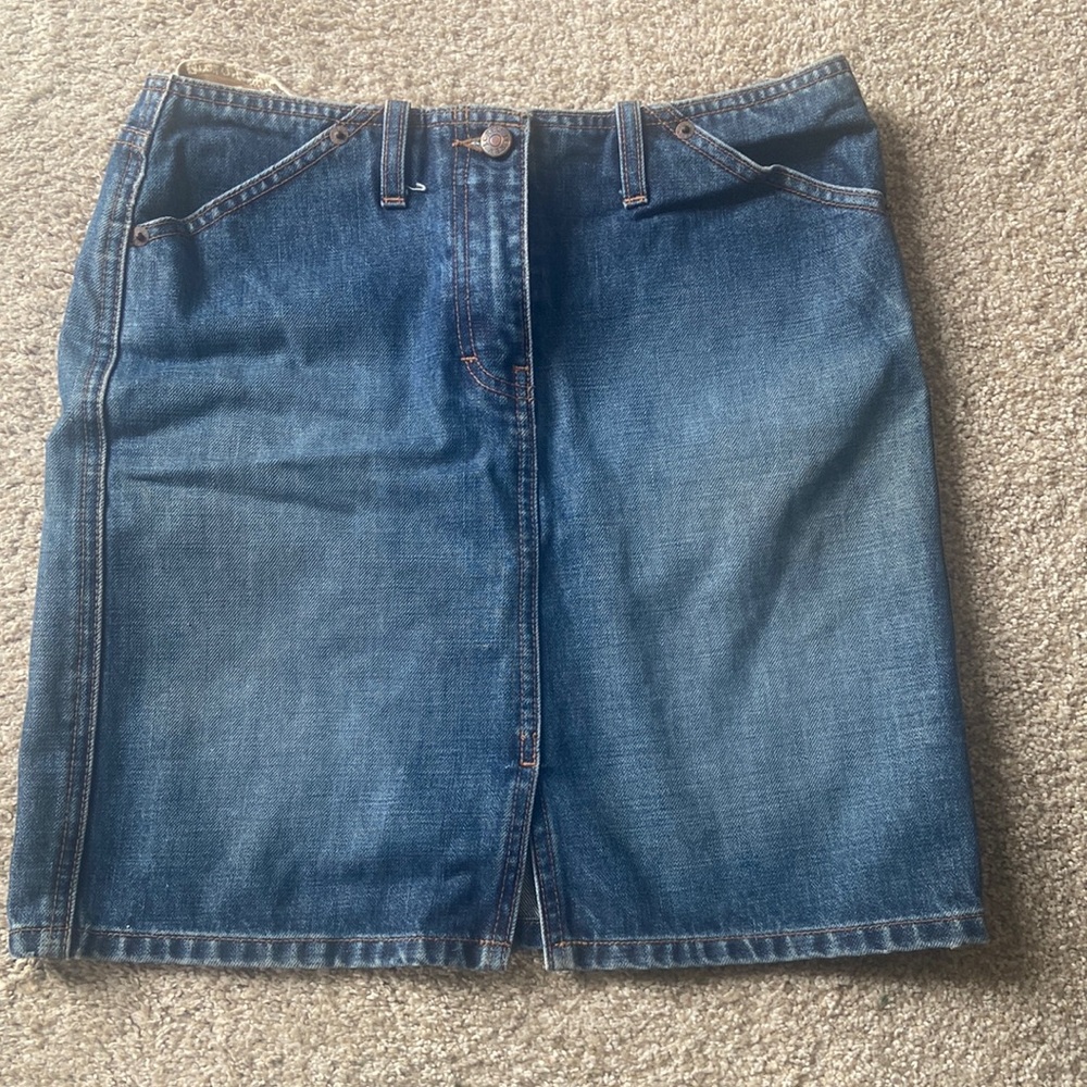J.Crew Jean skirt Size 2